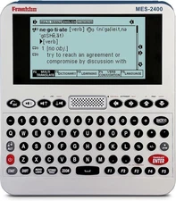 Franklin MES-2400 Digital Talking Dictionary, Multi-Language Translator, Talk...