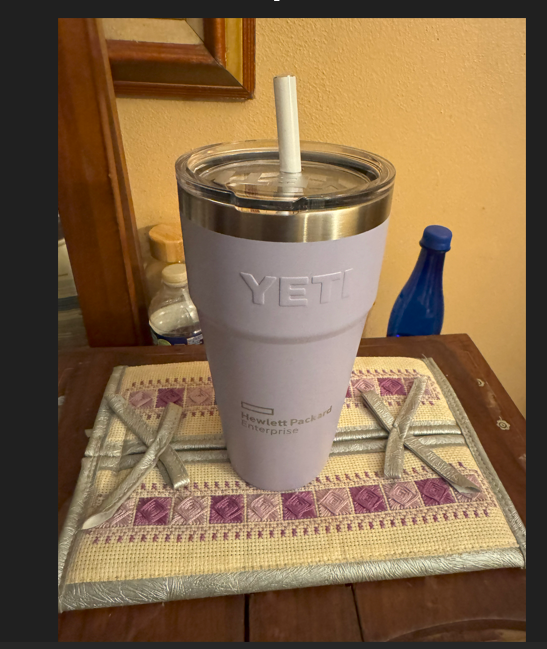 Yeti Rambler 26oz HPE Purple Stainless Steel Insulated Cup