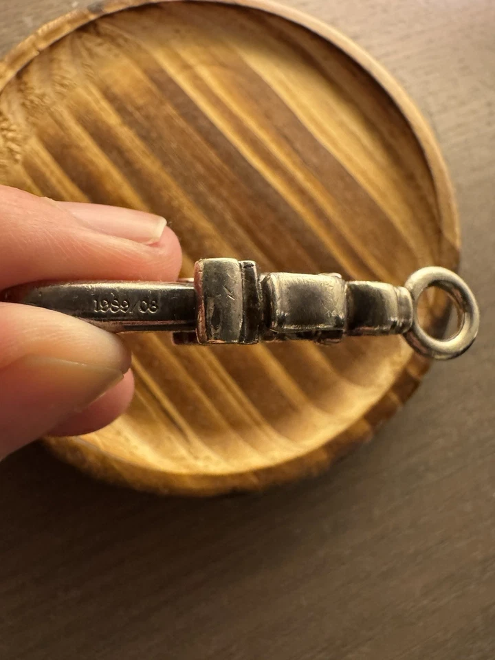 Кулон с двойным кинжалом Chrome Hearts серебро 925 пробы - Изображение 3 из 4