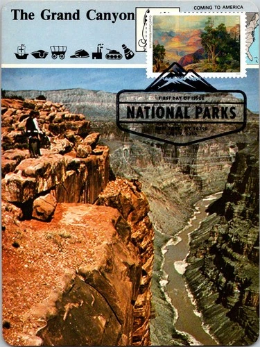 Dr Jim Stamps Maximum Card Grand Canyon National Park Forever Fdc