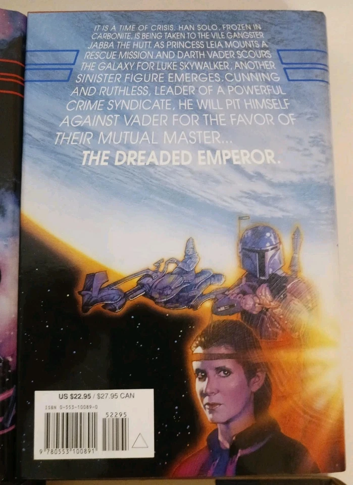"Star Wars" "Various Authors 6 HC's DJ's 1st Ed. 1st printings '90's Y2K Sci-Fi Foto 3 de 4