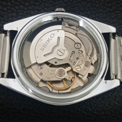 VINTAGE SEIKO 5 AUTOMATIC 6309A REFURBISHED JAPAN MENS RED DIAL WATCH a443338-1 - Picture 11 of 12