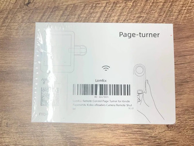 REMOTE CONTROL PAGE TURNER FOR KINDLE  E READERS, Black, New & Sealed