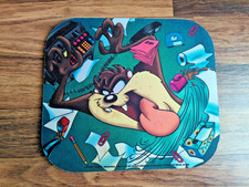Vintage Looney Tunes Taz Tazmanian Devil Mouse Pad 1994 9" 7.75"