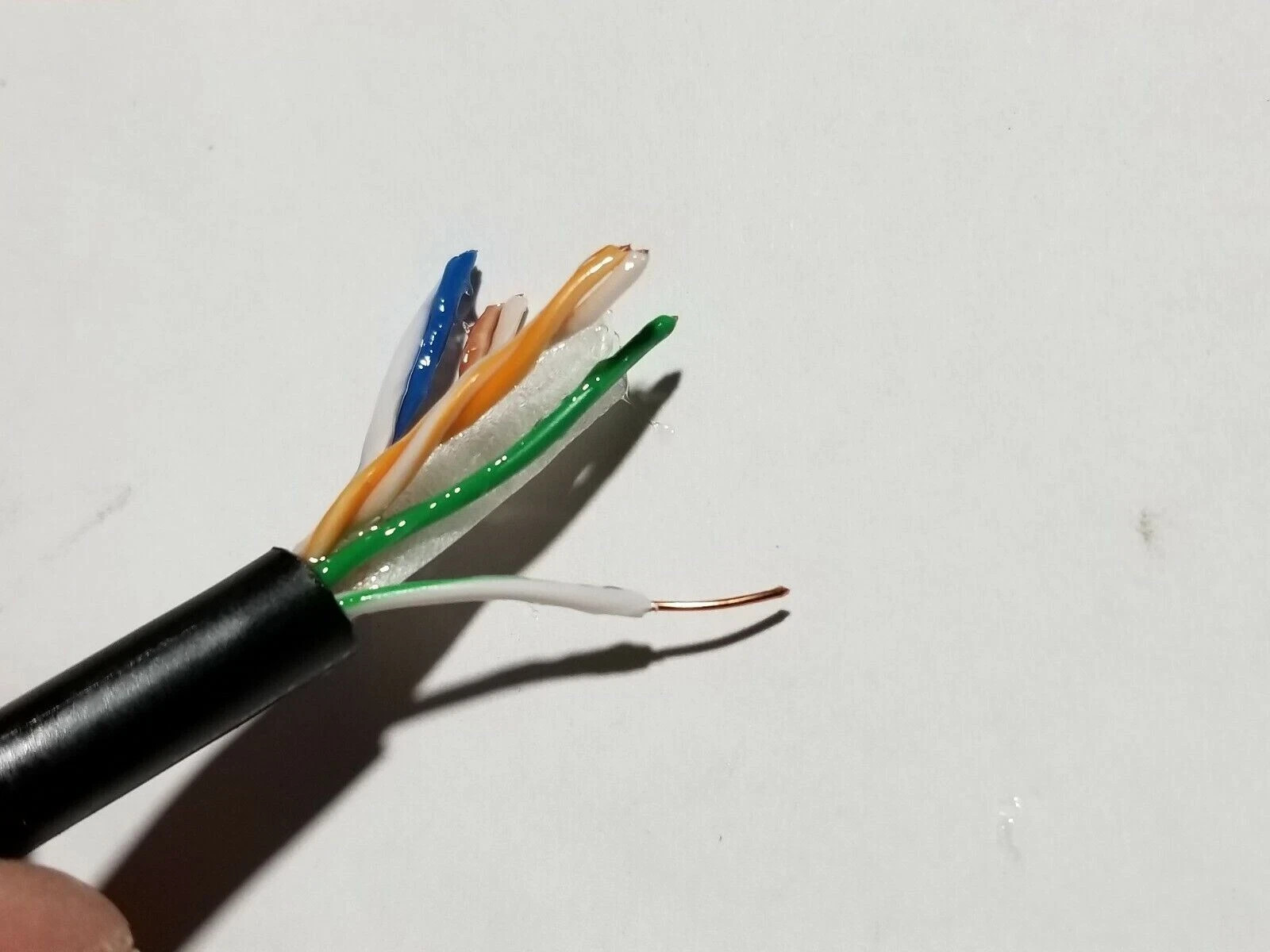 CommScope CS34 50'Ft-400Ft gel Cat6 UV Outdoor Direct Burial Network Cable RJ45