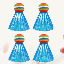 4 PCS Badminton Outdoor Shuttlecocks Birdies