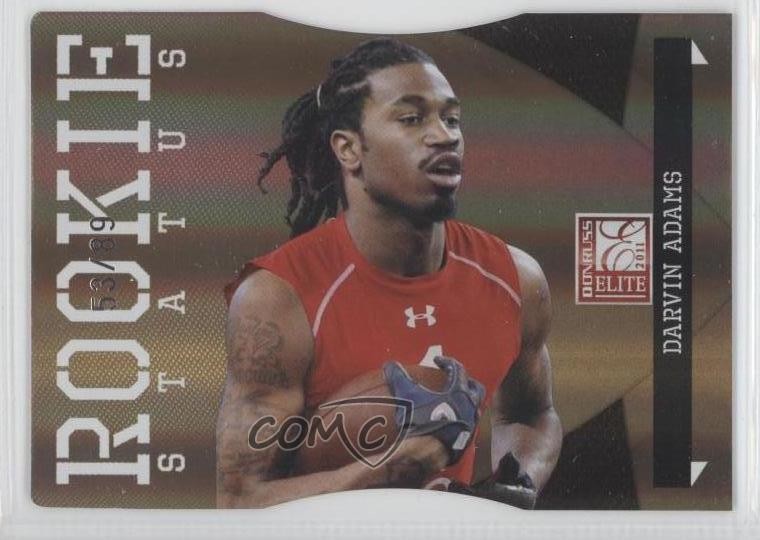 2011 Donruss Elite Rookie Status Die-Cut 53/89 Darvin Adams #128 Rookie RC 0w8