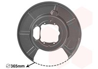 VAN Wezel Spritzblech, Bremsscheibe 0655374 FüR BMW