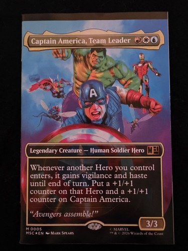 Captain America #12 2026 | Cvr C Mark Spears Variant | NM