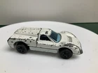 Hot Wheels Redline - HK White Enamel Ford J-Car: Early Run No Hinge Stop 1968