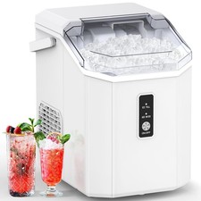 Countertop Ice Maker Machine with Handle, 34LBS/24H