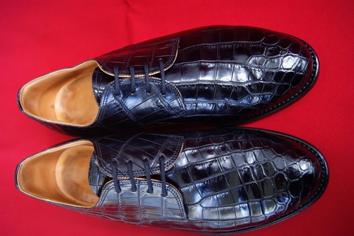 Ludwig Reiter 9 (EU 43) CUSTOM MADE Bespoke Ultra Rare Plain Toe Blucher Top - Bild 3 von 14