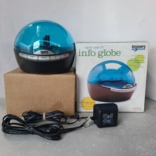 Discovery Info Globe Digital Caller ID Real-Time Clock OL3000 Scrolling Messages