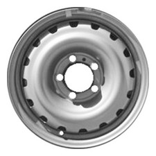 62604 Reconditioned Factory Oem Steel Wheel 15 X 5.5 Silver Full Painted