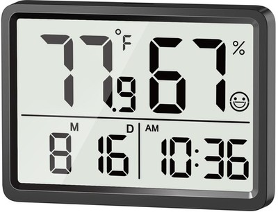 Room Thermometer Indoor - Hygrometer Temperature and Humidity Monitor with Hi...