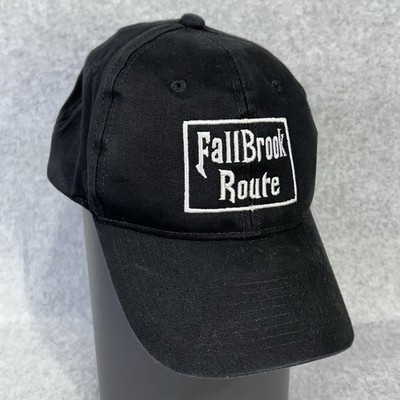 Fallbrook Route Black Ball Cap Adjustable Hat