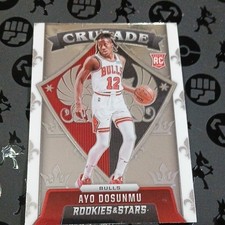 Panini 2021-22 Chronicles Crusade Ayo Dosunmu Rookie #634 Chicago Bulls NBA