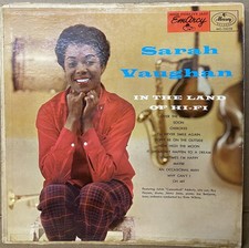 Sarah Vaughan - In The Land Of Hi-Fi 1956 LP Vinyl Mono Emarcy Jazz Blues VG/G+