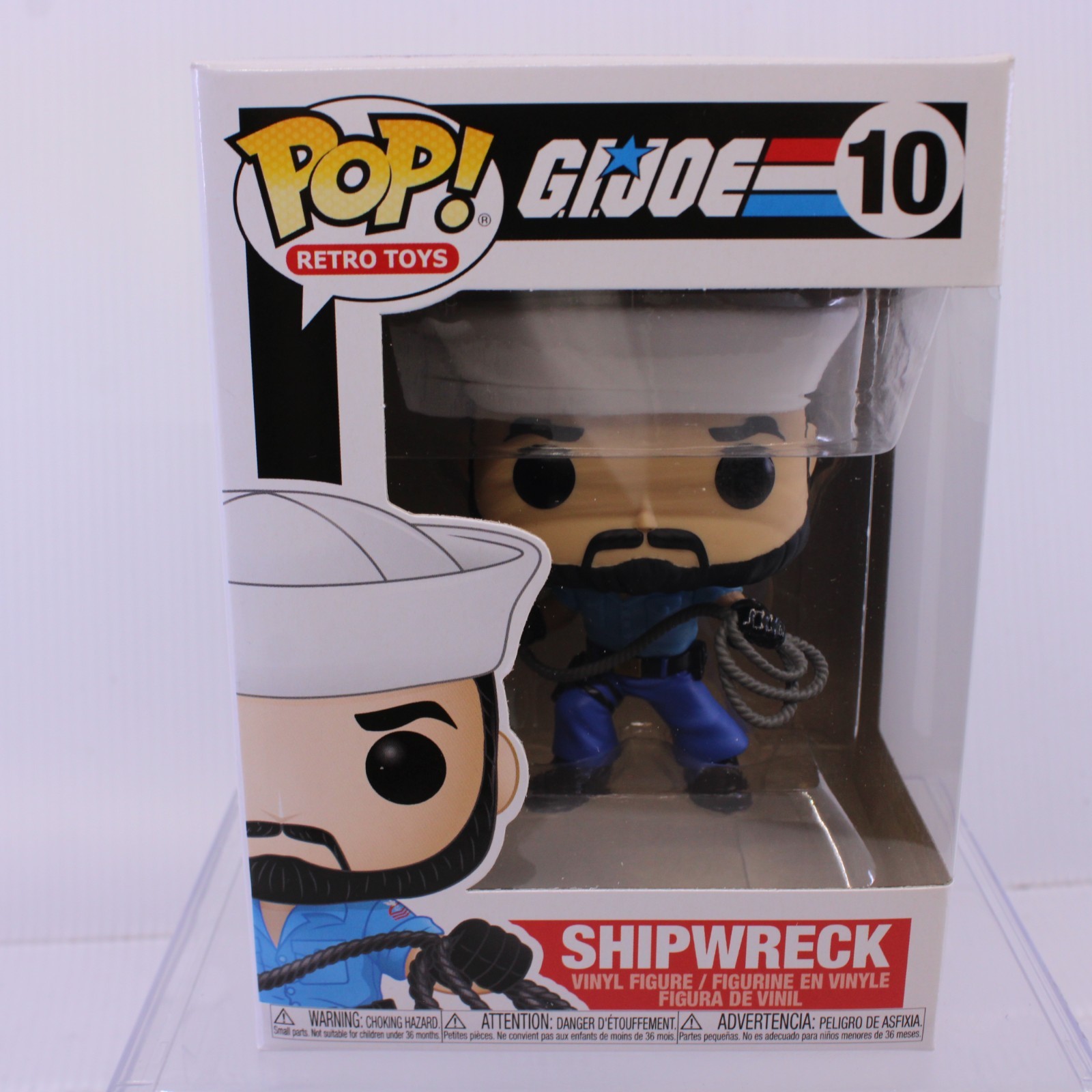 F2 Funko Pop Shipwreck Gi Joe Vinyl Figure 10