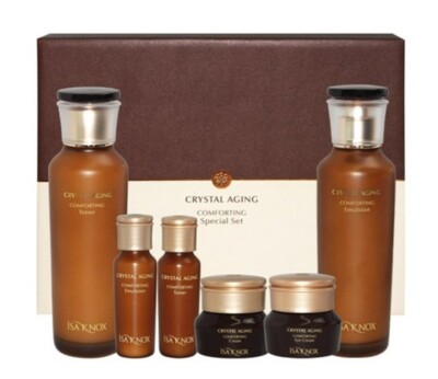 Isaknox Crystal Aging Comforting 2pcs Special Set Anti Aging Wrinkle K-Beauty