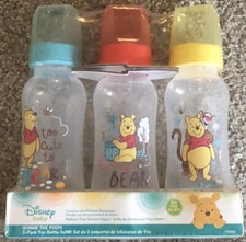 Disney Baby Winnie the Pooh Baby Bottles 9 oz. 3-Pack Medium Flow