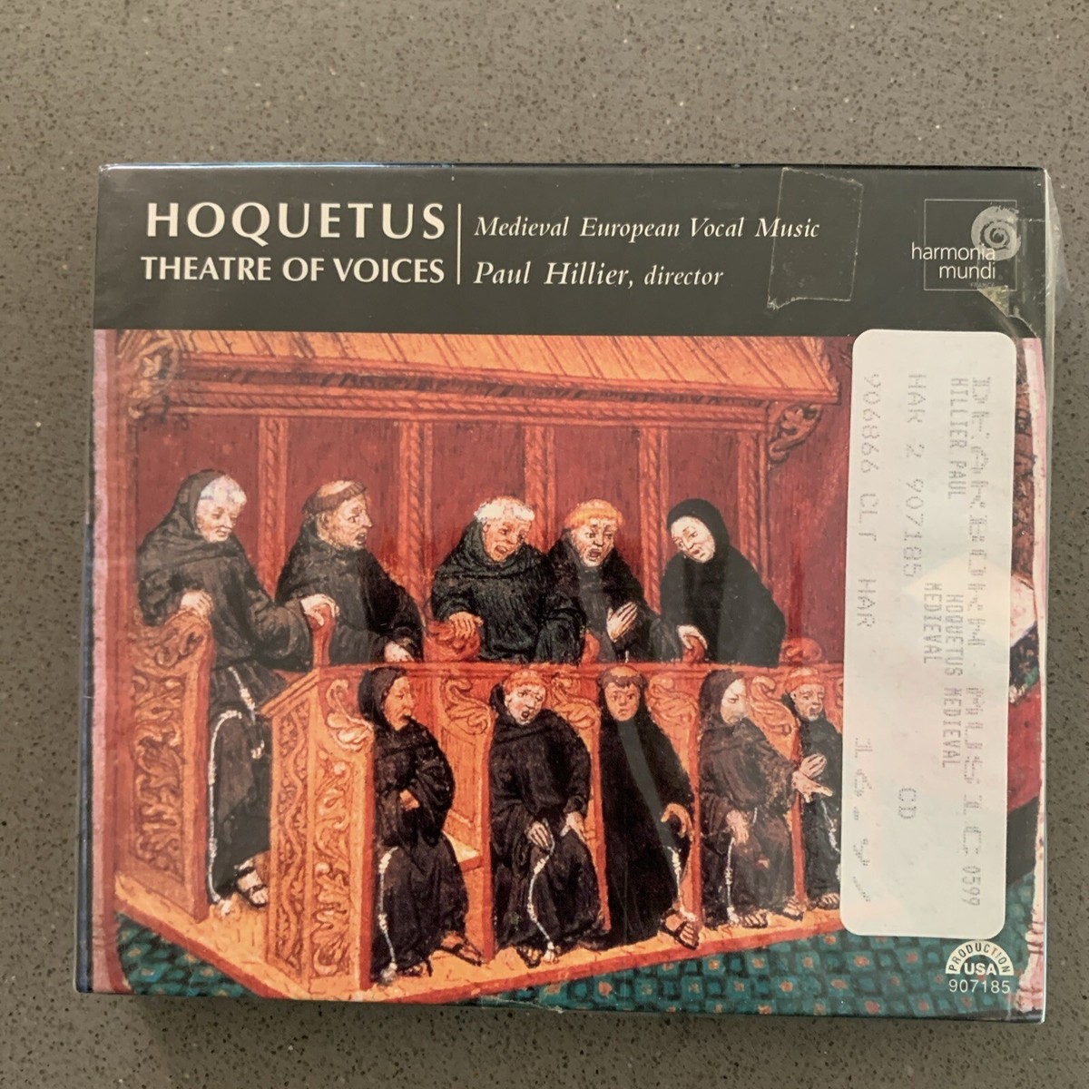 未開封CD    HOQUETUS THEATRE OF VOICES HOQUETUS Theatre of Voices ~Medieval European Vocal Music CD