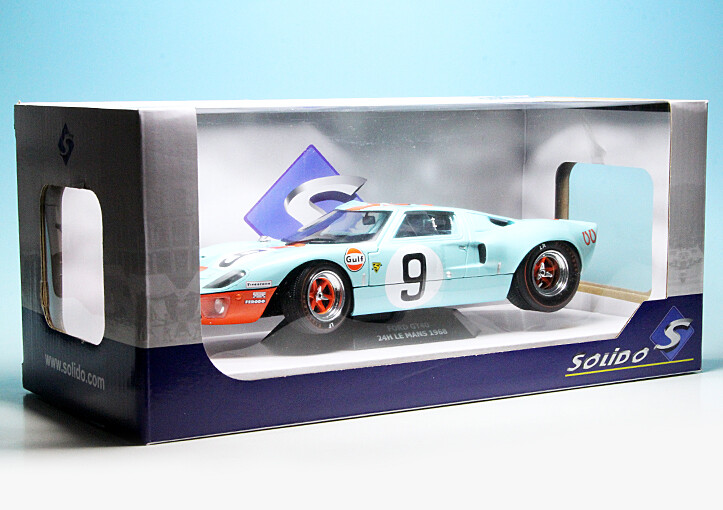 Solido 1:18 Ford GT40 MKI No.9 1968 LeMans MIB/New Wysoko oceniane ★