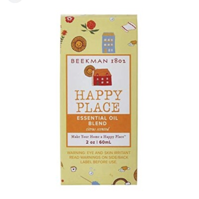 Beekman 1802 Happy Place Essential Oil Fragrance Citrus Scent 2.0 fl oz.