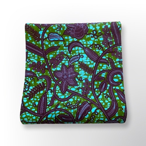 3 Yards 100% African cotton Ankara fabric 45 inch wide ideal for dressmaking - Picture 23 of 50