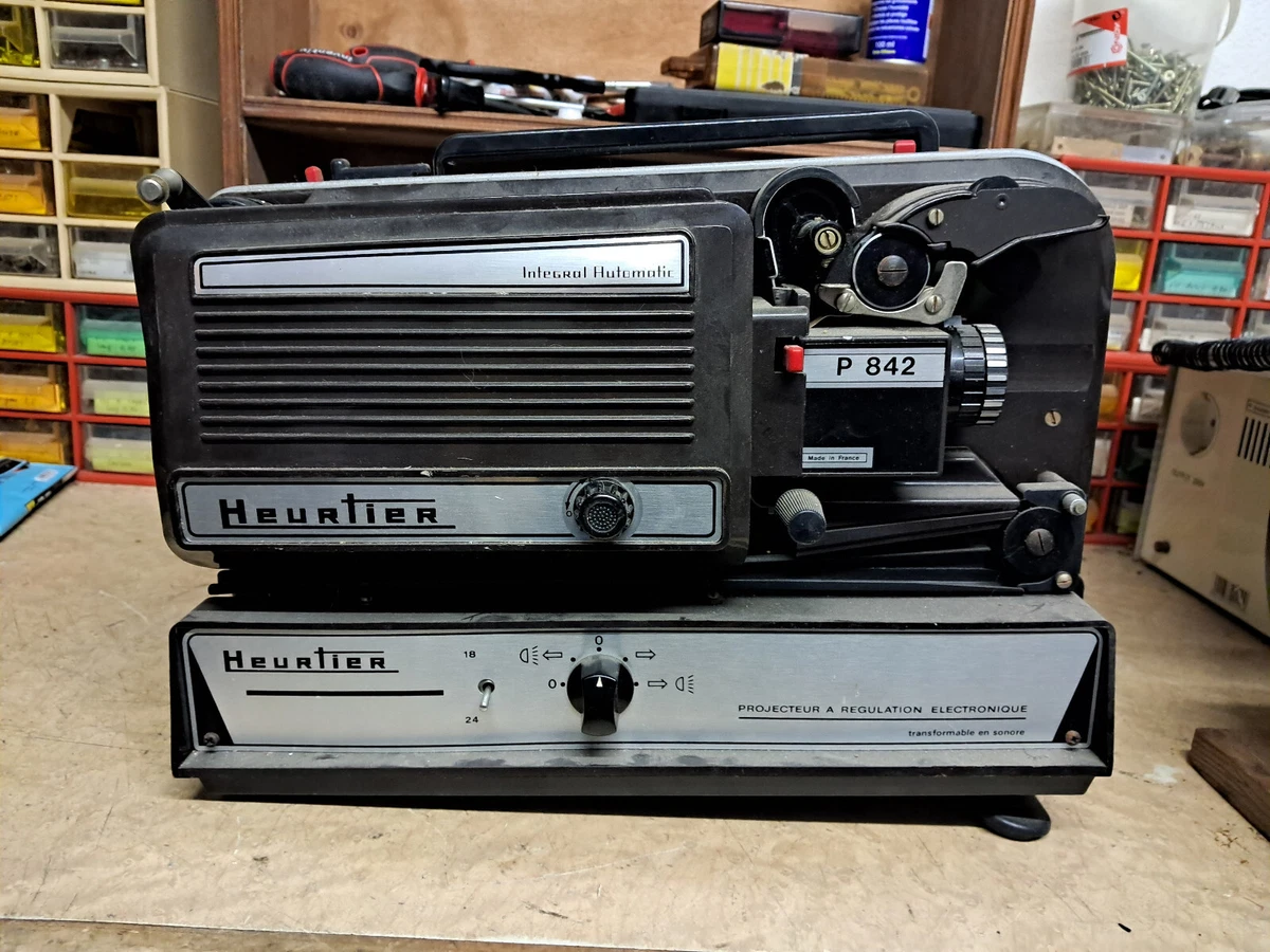 Projecteur S8 Heurtier P6-24B option sonore - Label Emmaüs