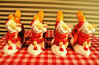Funny Santa & Reindeer Napkin Rings Set of 4 — photo 2