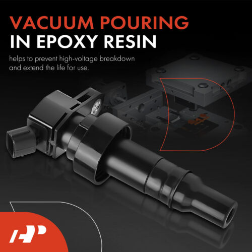 A-Premium 4x Ignition Coil for Kia Rio Soul 12-19 Hyundai Accent 2012-2022 1.6L - Picture 3 of 9