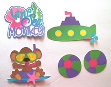 3D UPick New07 Baby Beach Summer Winter Snowman Card Scrapbook Embellishment