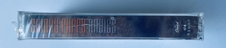 Skinny Puppy Rabies Cassette Tape SEALED Tin Omen, Worlock, 1989 SEALED NOS Foto 3 de 3