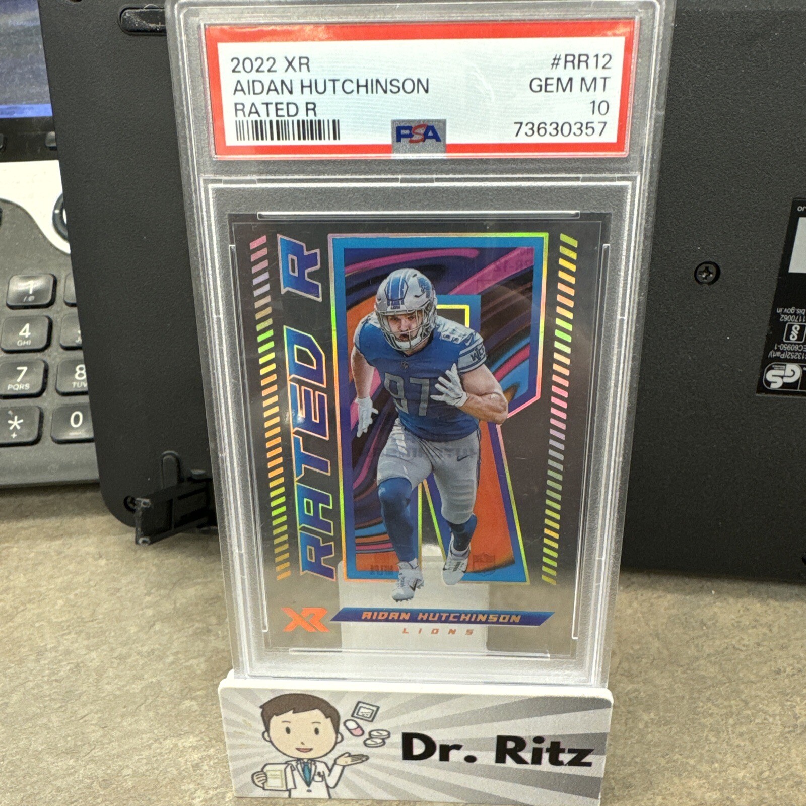 Aidan Hutchinson Panini XR Rated R #RR12 Base