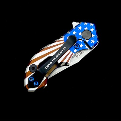 Zero Tolerance ZT 0022 Plain Edge Folder ZT0022 20CV Steel USA
