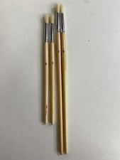 Round Artists Paint Brushes Fitch Wooden Number No. 6 Long Thin 8mm Cheap