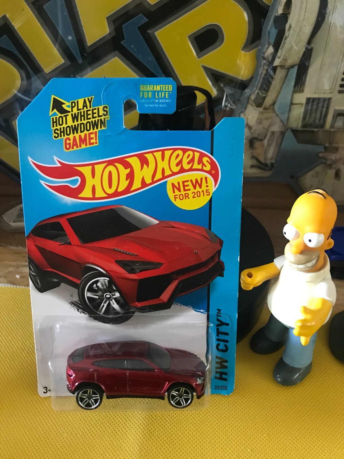 Hot Wheels 2015 Lamborghini Urus #23/250 B57