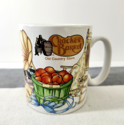 リリー・ヴァン・デル・ストッカーのモノグラフFriends and Family Cracker Barrel Old Country Store Discontinued Large Coffee Mug | eBay