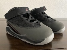 616587-004 Nike Air Jordan Prime Flight Toddler Black/Red-Grey Size 7C