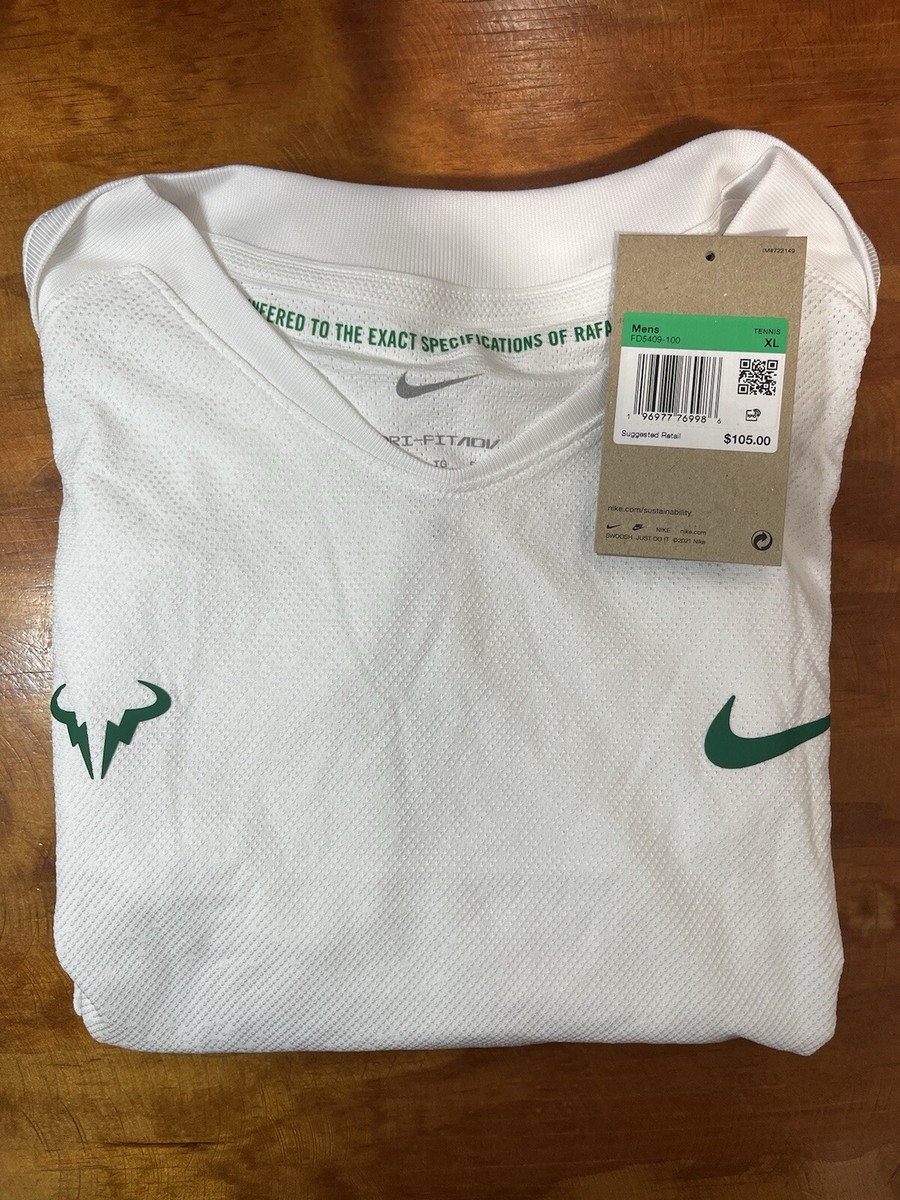 Nike Rafael Nadal Dri-FIT ADV Short-Sleeve Tennis Top FD5409