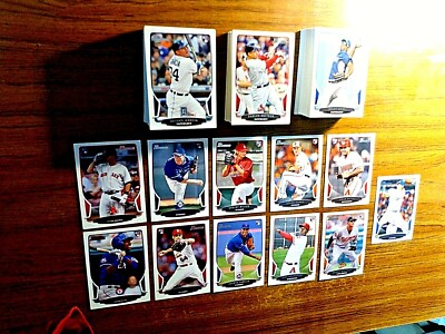 2013 BOWMAN BASE ''COMP SET'' #1-#220 MACHADO J RYU D GREGORIUS EATON BUNDY HOLT #