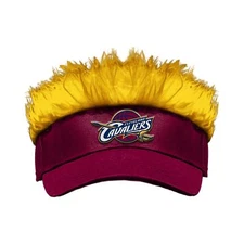Cleveland Cavaliers Flair Hair Visor, NBA Licensed