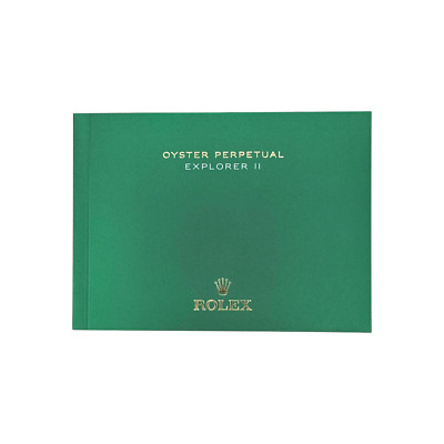 Rolex Explorer II Handbuch Anleitung booklet Französisch IMR-EXII-FR-21 - 8.2021