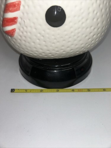 Vintage Atlantic Form Keramik Schneemann Figur 15"" groß - schwer - Bild 10 von 10