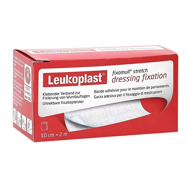 BSN medical LEUKOPLAST Fixomull stretch 10 cmx2 m Verband - Bild 3