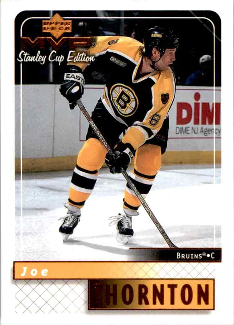 1999-00 Upper Deck MVP Stanley Cup Edition Joe Thornton #16