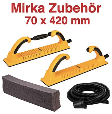 Mirka Zubehör 70 x 420 mm - Abranet Streifen Schlauch Schutzauflage Handfeile
