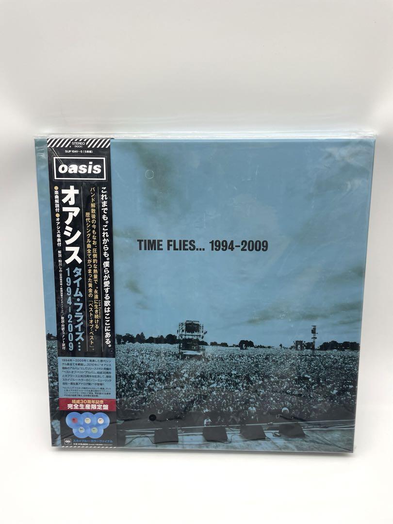 Oasis Time Flies 1994-2009 Limited Record Sky Blue Colored Oasis Time Flies 1994-2009 Limited Record Sky Blue Colored
