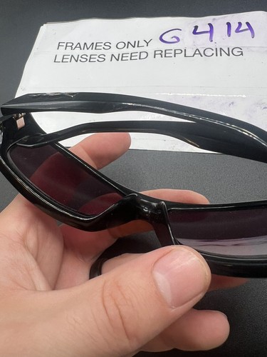 Wiley X Slik Sonnenbrille schwarz mit Seitenschutz nur Gestell OHNE Gläser - Bild 7 von 8